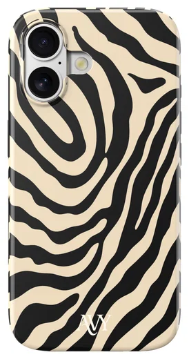 AVY Apple iPhone 16 MagSafe Hoesje met Koord 30CM Safari Hearts afbeelding 9