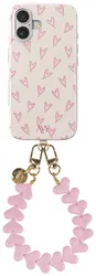 AVY Apple iPhone 16 MagSafe Hoesje met Koord 30CM Cupid Hearts afbeelding
