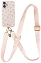 AVY Apple iPhone 16 MagSafe Hoesje met Koord 130CM Cupid Blush