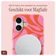AVY Apple iPhone 16 MagSafe Hoesje met Koord 30CM Rose Hearts afbeelding 9