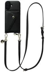 AVY Apple iPhone 16 - Styled Kit - Zwart - Long Leather afbeelding