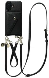 AVY Apple iPhone 16 - Styled Kit - Zwart - Leather Set afbeelding