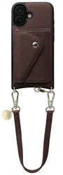 AVY Apple iPhone 16 - Styled Kit - Chocolate - Short Leather afbeelding