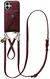 AVY Apple iPhone 16 - Styled Kit - Burgundy - Leather Set