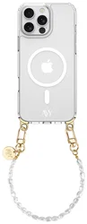 AVY Apple iPhone 16 Pro Hoesje met Koord & MagSafe 30CM Perla Chic afbeelding