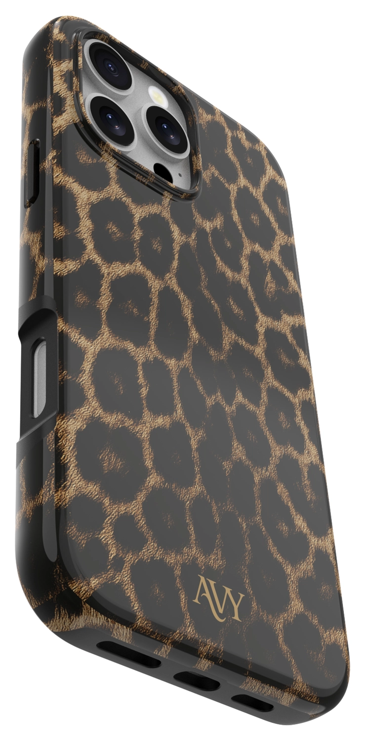 AVY Apple iPhone 16 Pro MagSafe Hoesje met Koord 30CM Panther Hearts afbeelding 19