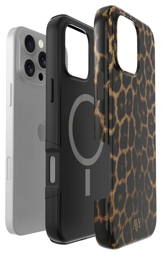 AVY Apple iPhone 16 Pro MagSafe Hoesje met Koord 30CM Panther Hearts afbeelding 20