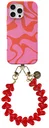 AVY Apple iPhone 16 Pro MagSafe Hoesje met Koord 30CM Rose Hearts