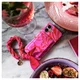 AVY Apple iPhone 16 Pro MagSafe Hoesje met Koord 30CM Rose Hearts afbeelding 4