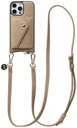 AVY Apple iPhone 16 Pro - Styled Kit - Beige - Long Leather afbeelding