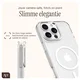AVY Apple iPhone 16 Pro Max Hoesje met Koord & MagSafe 130CM Tressé Beige afbeelding 7