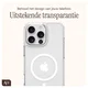 AVY Apple iPhone 16 Pro Max Hoesje met Koord & MagSafe 130CM Tressé Beige afbeelding 8