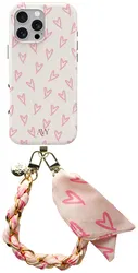 AVY Apple iPhone 16 Pro Max MagSafe Hoesje met Koord 32CM Cupid Blush afbeelding