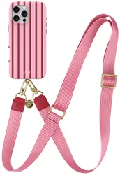 AVY Apple iPhone 16 Pro Max MagSafe Hoesje met Koord 130CM Linea Sol afbeelding