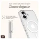 AVY Apple iPhone 17 Hoesje met Koord & MagSafe 130CM Tressé Black afbeelding 6
