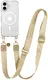AVY Apple iPhone 17 Hoesje met Koord & MagSafe 130CM Aurum Gold