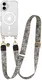 AVY Apple iPhone 17 Hoesje met Koord & MagSafe 130CM Serengeti Zebra