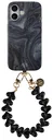 AVY Apple iPhone 17 MagSafe Hoesje met Koord 30CM Marmer Hearts