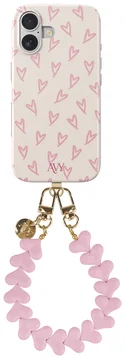 AVY Apple iPhone 17 MagSafe Hoesje met Koord 30CM Cupid Hearts