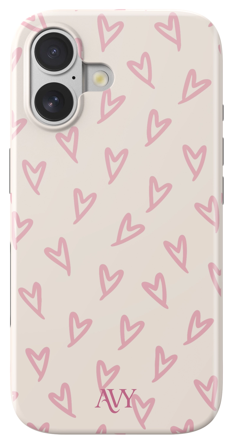 AVY Apple iPhone 17 MagSafe Hoesje met Koord 30CM Cupid Hearts afbeelding 12