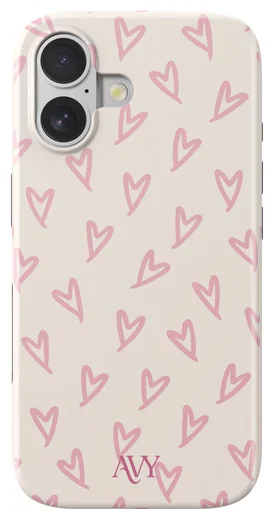 AVY Apple iPhone 17 MagSafe Hoesje met Koord 30CM Cupid Hearts afbeelding 12