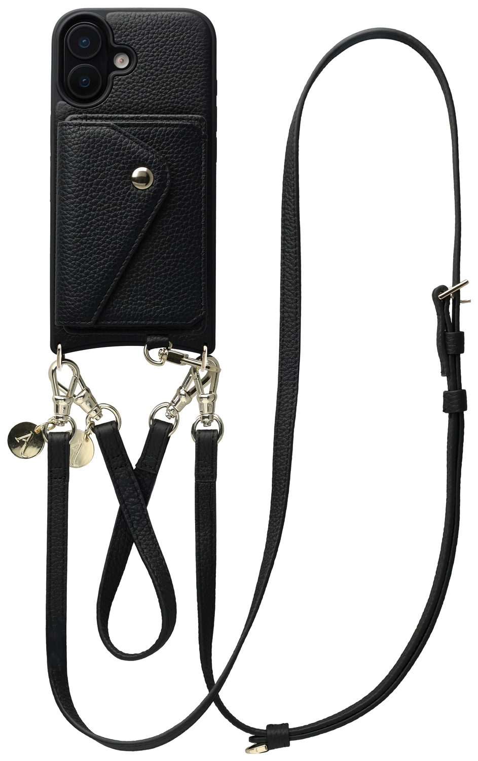AVY Apple iPhone 17 - Styled Kit - Zwart - Leather Set afbeelding 1
