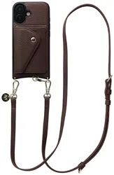 AVY Apple iPhone 17 - Styled Kit - Chocolate - Long Leather afbeelding