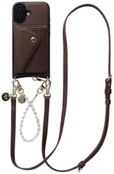 AVY Apple iPhone 17 - Styled Kit - Chocolate - Leather and Pearls afbeelding