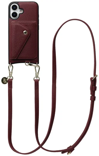 AVY Apple iPhone 17 - Styled Kit - Burgundy - Long Leather afbeelding 1