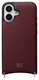 AVY Apple iPhone 17 - Styled Kit - Burgundy - Long Leather afbeelding 14