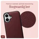 AVY Apple iPhone 17 - Styled Kit - Burgundy - Long Leather afbeelding 7
