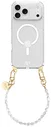 AVY Apple iPhone 17 Pro Hoesje met Koord & MagSafe 30CM Perla Chic