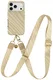 AVY Apple iPhone 17 Pro MagSafe Hoesje met Koord 130CM Aurum Gold afbeelding 1