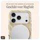 AVY Apple iPhone 17 Pro MagSafe Hoesje met Koord 130CM Aurum Gold afbeelding 8