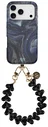 AVY Apple iPhone 17 Pro MagSafe Hoesje met Koord 30CM Marmer Hearts