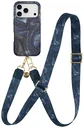 AVY Apple iPhone 17 Pro MagSafe Hoesje met Koord 130CM Obscura Blue