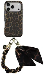 AVY Apple iPhone 17 Pro MagSafe Hoesje met Koord 32CM Panthera Chic afbeelding