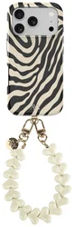 AVY Apple iPhone 17 Pro MagSafe Hoesje met Koord 30CM Safari Hearts afbeelding