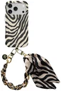 AVY Apple iPhone 17 Pro MagSafe Hoesje met Koord (32CM) Serengeti Zebra