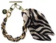 AVY Apple iPhone 17 Pro MagSafe Hoesje met Koord (32CM) Serengeti Zebra afbeelding 14
