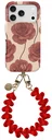 AVY Apple iPhone 17 Pro MagSafe Hoesje met Koord 30CM Hearts & Roses