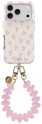 AVY Apple iPhone 17 Pro MagSafe Hoesje met Koord 30CM Cupid Hearts afbeelding