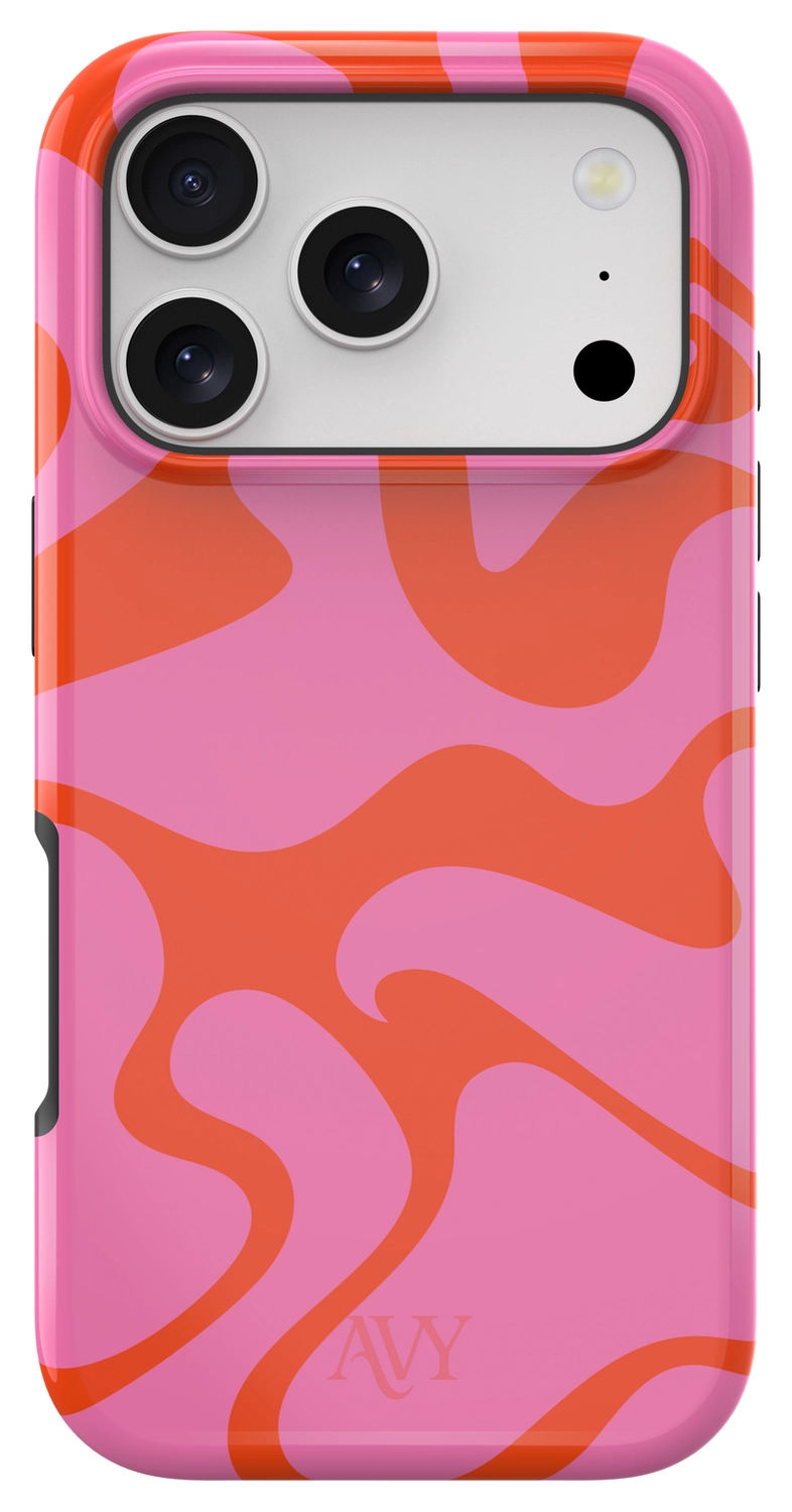 AVY Apple iPhone 17 Pro MagSafe Hoesje met Koord 30CM Rose Hearts afbeelding 13