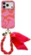AVY Apple iPhone 17 Pro MagSafe Hoesje met Koord (32CM) Rosé Twist