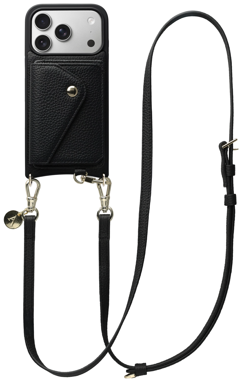 AVY Apple iPhone 17 Pro - Styled Kit - Zwart - Long Leather afbeelding 1