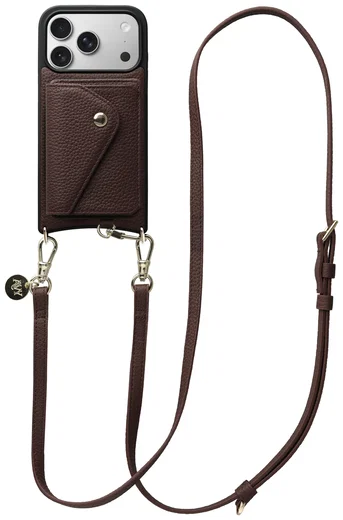 AVY Apple iPhone 17 Pro - Styled Kit - Chocolate - Long Leather afbeelding 1