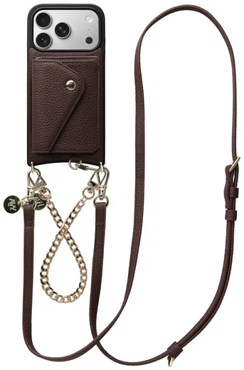 AVY Apple iPhone 17 Pro - Styled Kit - Chocolate - Leather and Gold afbeelding 1