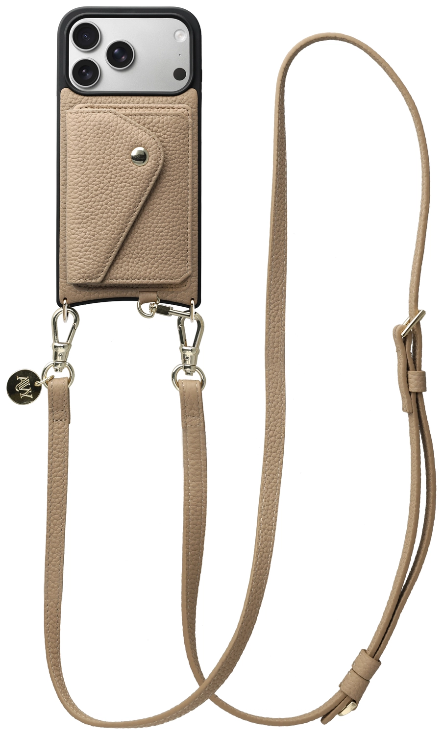 AVY Apple iPhone 17 Pro - Styled Kit - Beige - Long Leather afbeelding 1