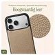 AVY Apple iPhone 17 Pro - Styled Kit - Beige - Leather Set afbeelding 7