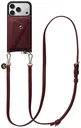 AVY Apple iPhone 17 Pro - Styled Kit - Burgundy - Long Leather